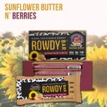 Rowdy Prebiotic Foods Introduces Third Flavor in Prebiotic Energy Bar...