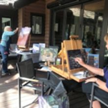 Goldenstein Gallery's Artist In Residence At L'Auberge Celebrates 3rd Anniversary