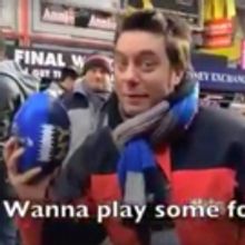 VIDEO: TKTS Trains for the Super Bowl