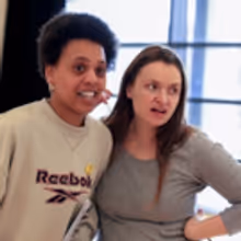 Photo Flash: Inside Rehearsals For DAMES at the Pleasance, Islington