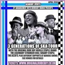 The Neville Staple Band Will Kick Off Three Generations of Ska Tour Tonight!