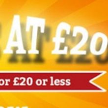 20 Shows At £20 Or Less!