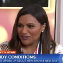 WATCH: Mindy Kailing Talks Motherhood & New Series CHAMPIONS on Today Show