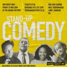The Drama Factory Presents 'Stand-Up Comedy At The Drama Factory'
