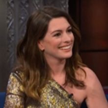 VIDEO: Anne Hathaway Rewatches Her First Commercial