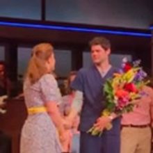 VIDEO: Jeremy Jordan Takes His Final Bow in WAITRESS
