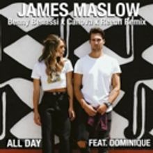 Benny Benassi Joins James Maslow on ALL DAY Remix ft. Dominique, Canova and Reech