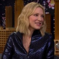 VIDEO: Cate Blanchett Gives Jimmy Fallon a Blind Burger Taste Test and Plays Egg… Video