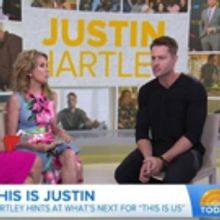 Watch: THIS IS US Star Justin Hartley Talks Hit Show & Recent Marriage On TODAY