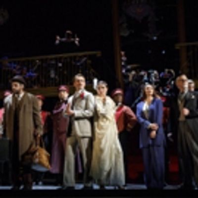 Photo Flash: Welcome to the GRAND HOTEL! First Look at Encores! Full Cast in Action