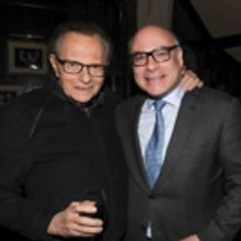 Photo Coverage: Dean Larry King at His Table as The Friars Club Salutes Le Cirque