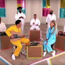VIDEO: Ariana Grande and The Roots Perform NO TEARS LEFT TO CRY With Nintendo Labo…