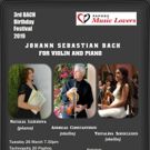 BACH BIRTHDAY FESTIVAL Comes to Technopolis 20