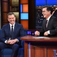 VIDEO: Matt Damon Looks Back at 'Good Will Hunting' on LATE SHOW Video