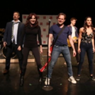 Photo Coverage: The Cast of GETTIN&#039; THE BAND BACK TOGETHER Has a Band Jam Session!