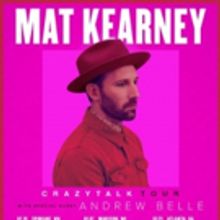 Mat Kearney Announces 2018 Album Title 'CrazyTalk'; Upcoming Tour