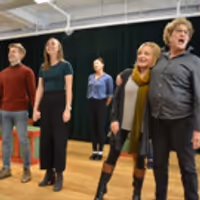 TV: Get Into the Holiday Spirit in Rehearsal with the Cast of KRIS KRINGLE! Video