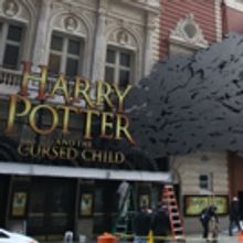 Photo Coverage: Just Like Magic! The HARRY POTTER AND THE CURSED CHILD Marquee Gets I