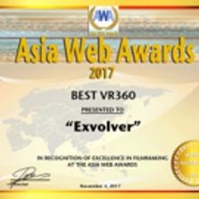 Cristiano's 360VR Music Video 'Exvolver' Wins Best 360Video at The Asia Web Awards 20