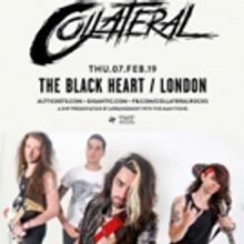 Collateral Announce Show At Camden's Black Heart
