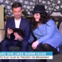 VIDEO: FROZEN's First Female Olaf, Ryann Redmond, Gets a Surprise from Josh Gad Video