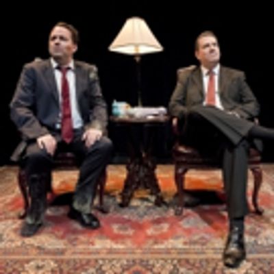 BWW Review: JIM LEHRER AND THE THEATER AND ITS DOUBLE AND JIM LEHRER'S DOUBLE - Double the Jims, Double the Fun