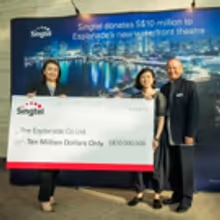 Singtel Donates S$10 Million To Esplanade's New Waterfront Theatre