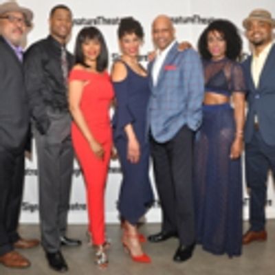 Photo Flash: PARADISE BLUE Celebrates Opening Night