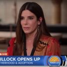 VIDEO: Sandra Bullock Chats Motherhood, Adoption, & OCEANS 8 on TODAY