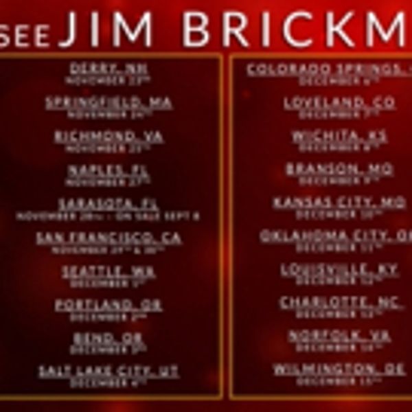 Jim Brickman Celebrates The Holiday Season With His 2018 Tour 'A Joyful Christmas' Photo
