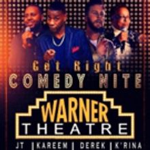 Blue Boy Entertainment's GET RIGHT COMEDY NITE Comes to the Studio Theatre