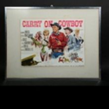 CARRY ON Posters & Original Artwork to be Sold in UK Auction