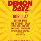 Gorillaz Confirms the Lineup for 2018 Demon Dayz Festival