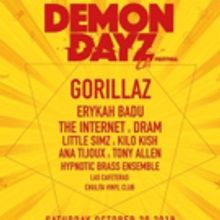 Gorillaz Confirms the Lineup for 2018 Demon Dayz Festival