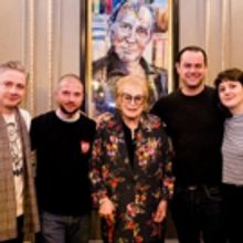 A Painting Of Harold Pinter Has Been Given To The West End Theatre Which Bears His Na