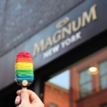 Photo Coverage: MAGNUM NY Offers Free Pride Ice Cream Bar to Support GLAAD