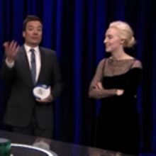 VIDEO: Saoirse Ronan & Timothee Chalamet Play 'Catchphrase' on TONIGHT