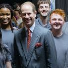 Photo Flash: The Earl of Wessex Visits National Youth Theatre of Great Britain in…