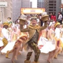 VIDEO: Watch TUTS' BEAUTY AND THE BEAST Perform In Houston's Thanksgiving Day Parade