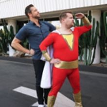 VIDEO: Zachary Levi Helps Bring Out James Corden's Inner-SHAZAM