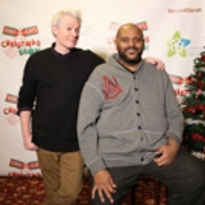 FREEZE FRAME: Ruben Studdard &amp; Clay Aiken Preview Their FIRST ANNUAL CHRISTMAS SHOW!