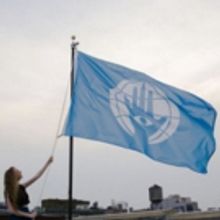 Creative Time Raises Artist Pedro Reyes's Pledges Of Allegiance Flag