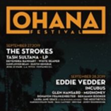 The Strokes, Eddie Vedder, The Red Hot Chili Peppers to Headline Ohana Festival