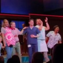 VIDEO: Jeremy Jordan Takes His First Bow in WAITRESS