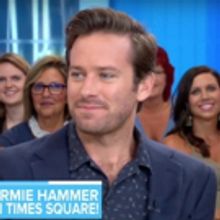 VIDEO: Armie Hammer Chats Making His Broadway Debut in STRAIGHT WHITE MEN on GMA