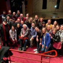 Photo Flash: Violinist Itzhak Perlman Attends Yiddish FIDDLER ON THE ROOF!