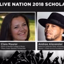 Live Nation Awards Scholarships to Empower Students Pursuing Careers in Music…