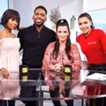 Clips from E!'s Daily Pop with Kyle Richards & Holiday Workout with Dempsey Marks  on NBC - Tuesday, December 12, 2017