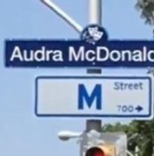 The Neon Lights Are Bright on Audra McDonald Way! Broadway Star Honored by the City o