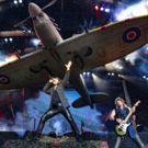 Iron Maiden Fly Replica Spitfire As their Sold Out Legacy of the Beast Tour Lands in the UK